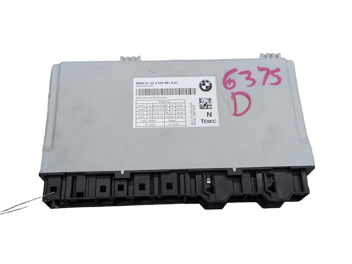 2014-2020 BMW F30 F32 F36 Front Left Driver Seat Module 9459681