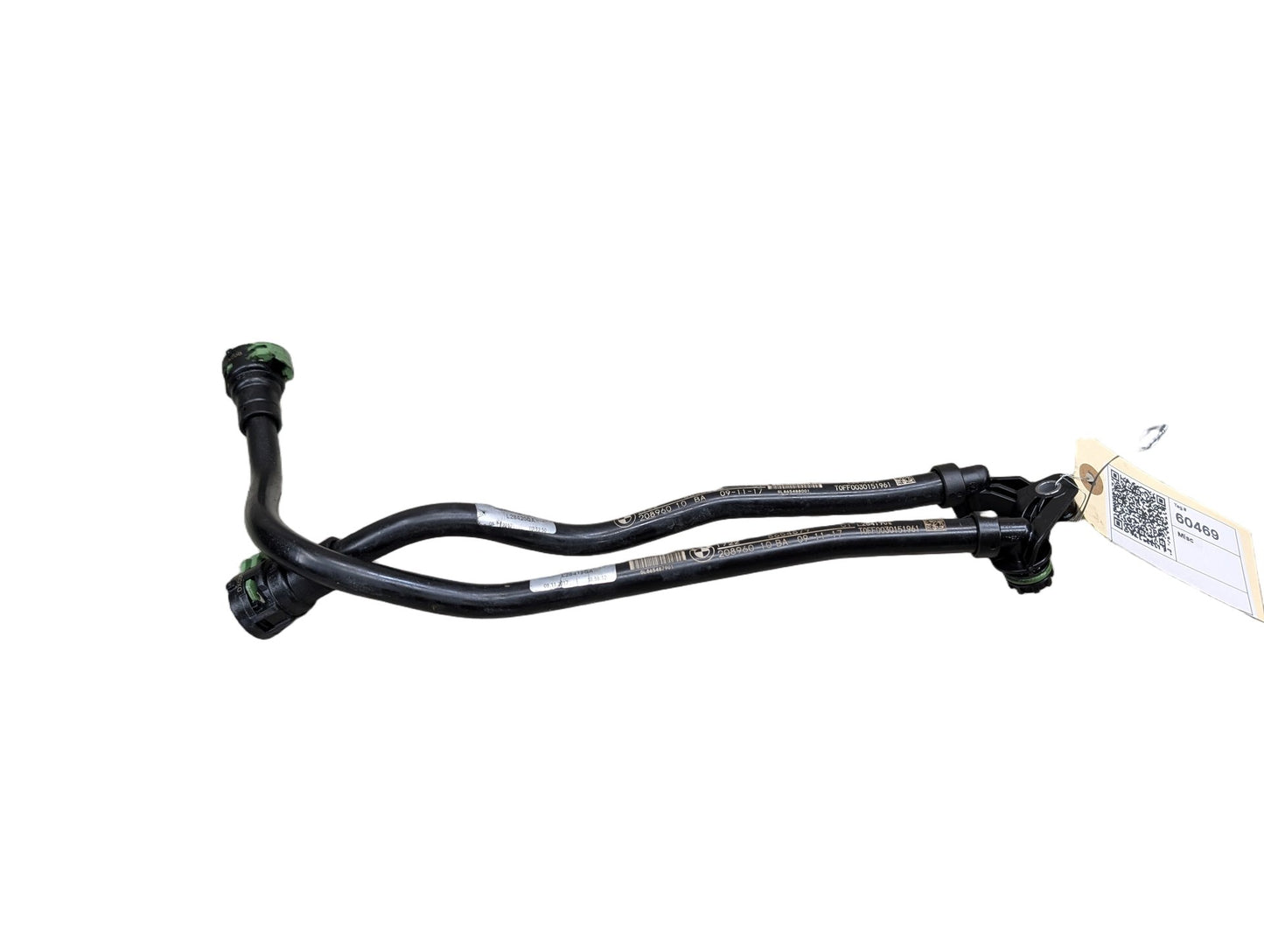 PRE-LCI OEM BMW G01 G12 G30 X3 Transmission Oil Cooler Inlet Outlet Hose B46 B58