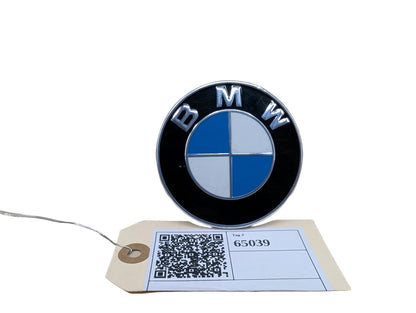 Genuine OEM BMW F39 F90 G20 G30 G80 M3 Bumper Hood Trunk Rear Round Emblem 74mm