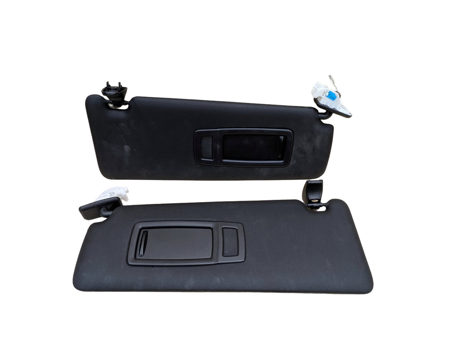 OEM BMW F30 F31 F32 F36 F80 F82 M3 M4 Left Right Interior Sun Visor PAIR Black