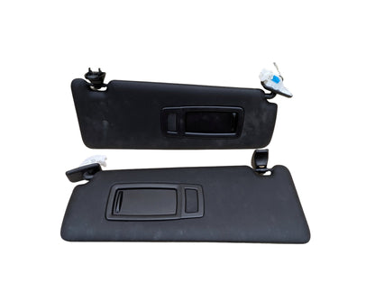 OEM BMW F30 F31 F32 F36 F80 F82 M3 M4 Left Right Interior Sun Visor PAIR Black