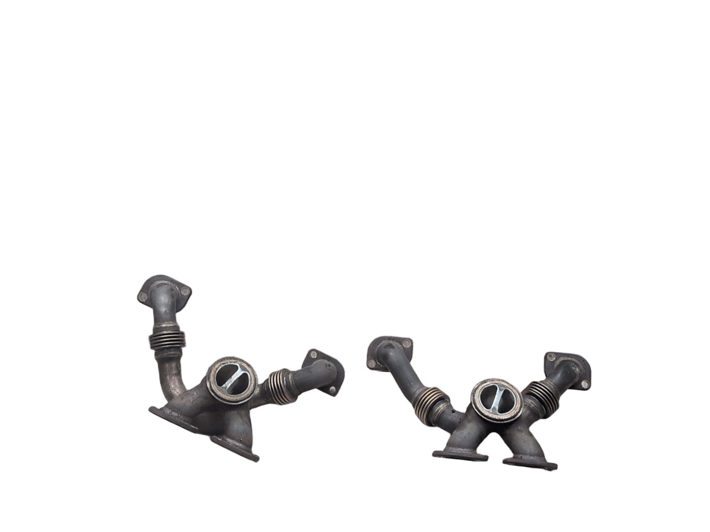 OEM BMW F06 F10 F85 F90 F95 X5M X6M M5 M6 Left Right Turbo Exhaust Manifold SET