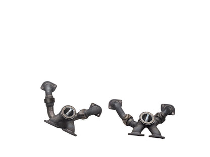 OEM BMW F06 F10 F85 F90 F95 X5M X6M M5 M6 Left Right Turbo Exhaust Manifold SET