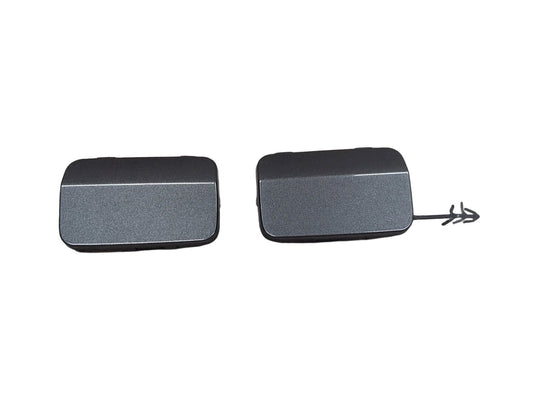 2015-2018 Audi Q3 8U Rear Left Right Bumper Tow Hook Insert Covers SET 8U0807441H
