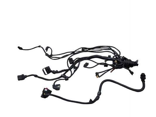 2017-2023 BMW G30 530i B46B20O0 Engine Motor Transmission Wiring Wire Harness SET 8605927