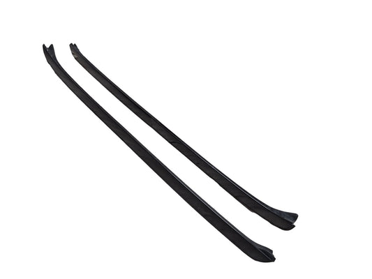 2007-2013 BMW X5 E70 Front Left Right Side Windshield Drip Trim Molding SET 7250395