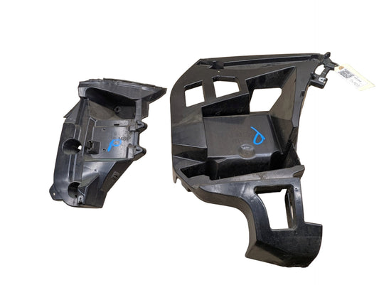 15-19 OEM BMW F16 X6 Rear Right Passenger Bumper Supports Brackets Mounts PAIR