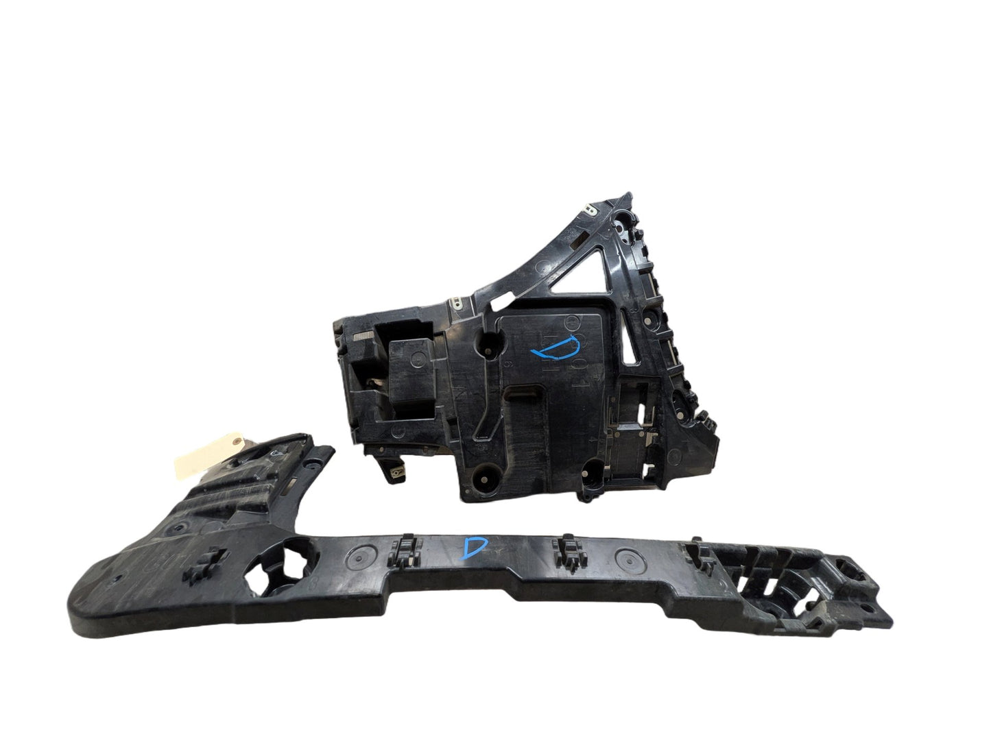 18-21 BMW G01 F97 X3 Rear Bumper Left Driver Side Guide Brackets Mounts Supports