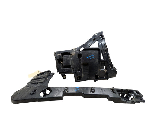 18-21 BMW G01 F97 X3 Rear Bumper Left Driver Side Guide Brackets Mounts Supports