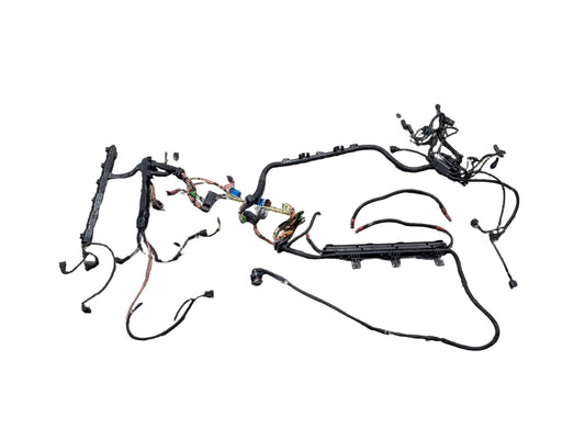 2007-2013 BMW E93 328i N52B30M1 Engine Motor Transmission Wiring Wire Harness SET 7555003