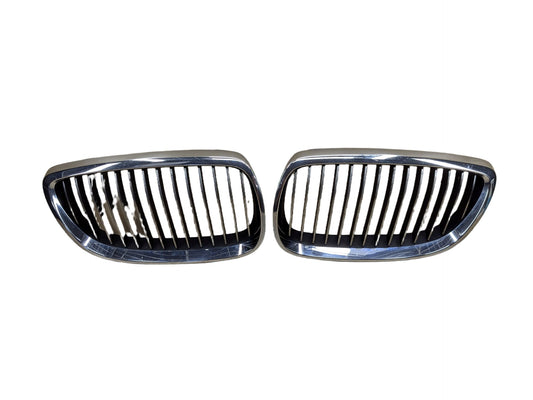 2007-2013 BMW 335i E92 Upper Bumper Cover Kidney Grilles SET 7157277 OEM