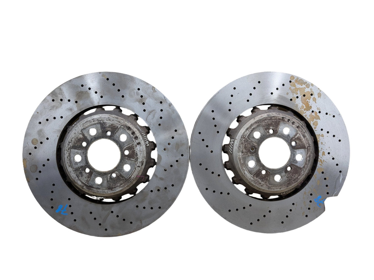 12-19 BMW F06 F10 F12 F13 M5 M6 Front Ventilated Brake Rotor Pair SET