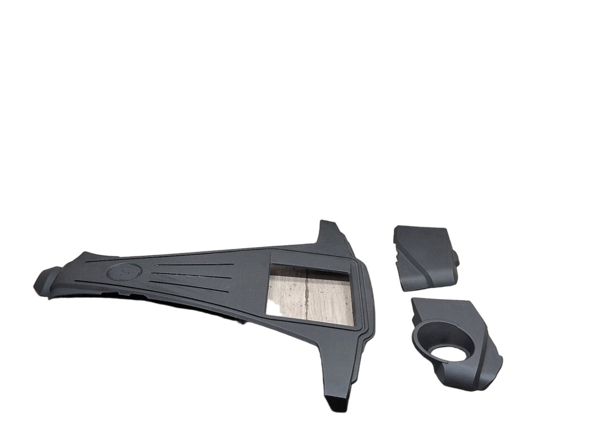 09-12 Mercedes W212 E550 M278 Engine Center Left Right Compartment Cover Trim