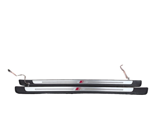 17-25 OEM AUDI A4 A5 S4 S5 Front Left Right S line Door Sill Scuff Panel SET