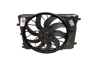 2009-2012 Mercedes-Benz E550 W212 Radiator Fan Shroud Housing w/ Motor A2125000493