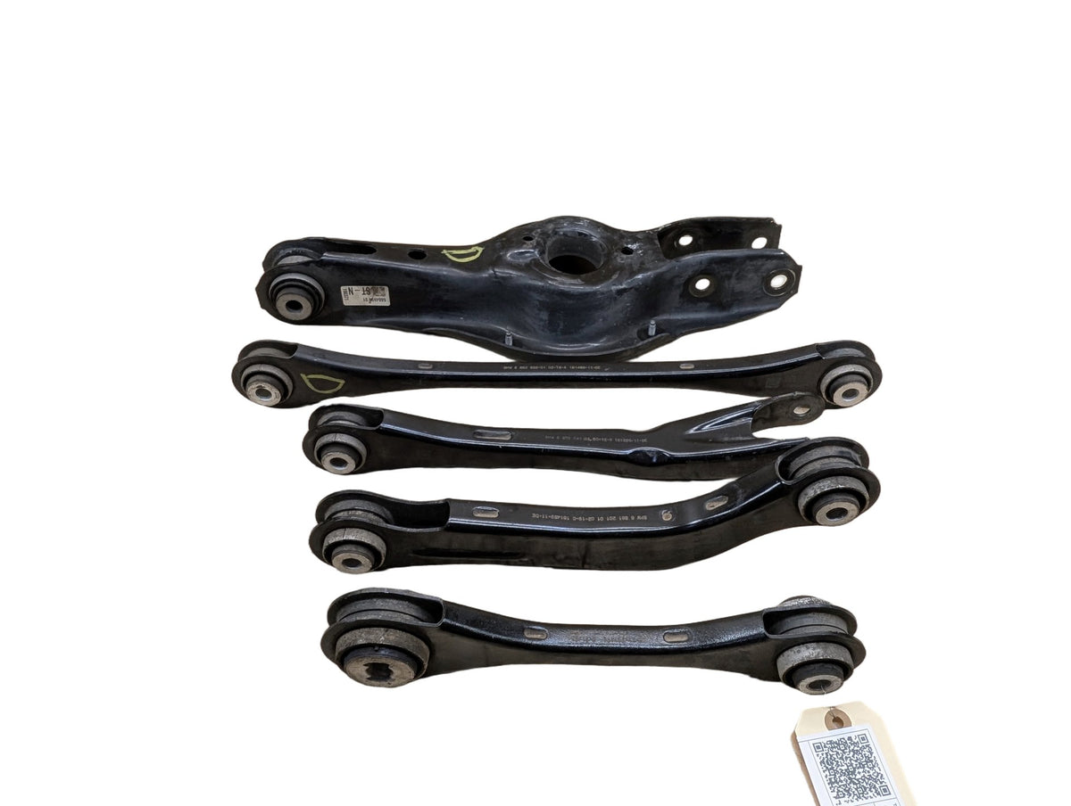 19-26 OEM BMW G20 G22 G23 G26 G42 Rear Left Driver Upper Lower Control Arm SET