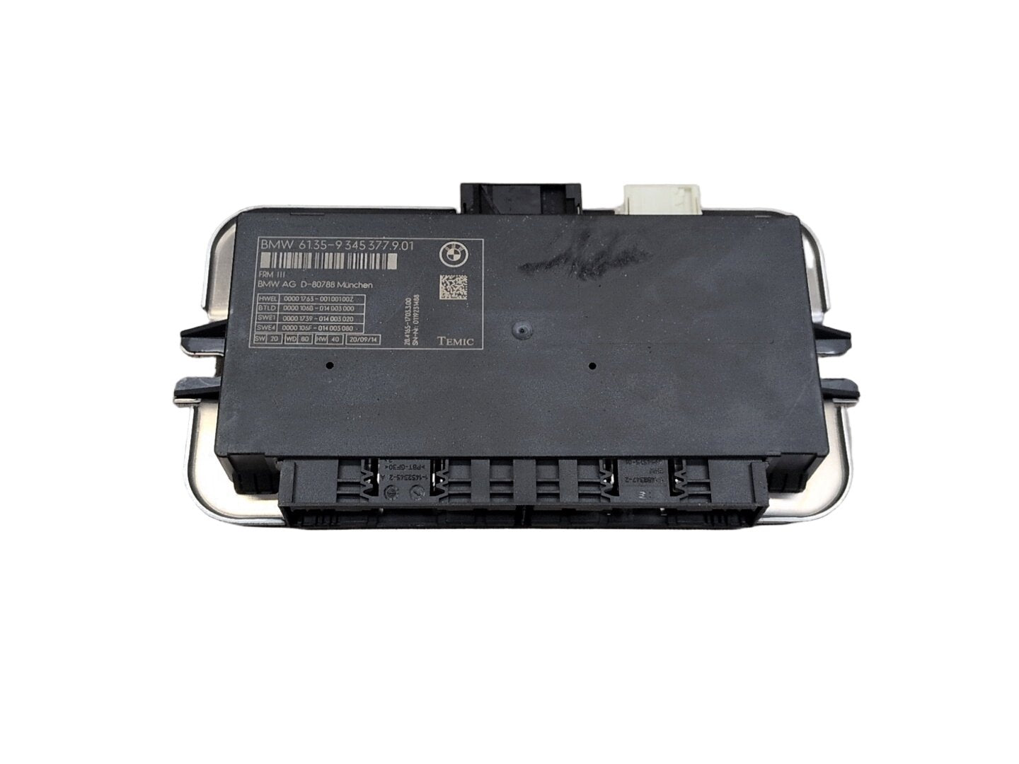 2012-2018 BMW M6 F06 FRM Headlight Footwell Module 9345377