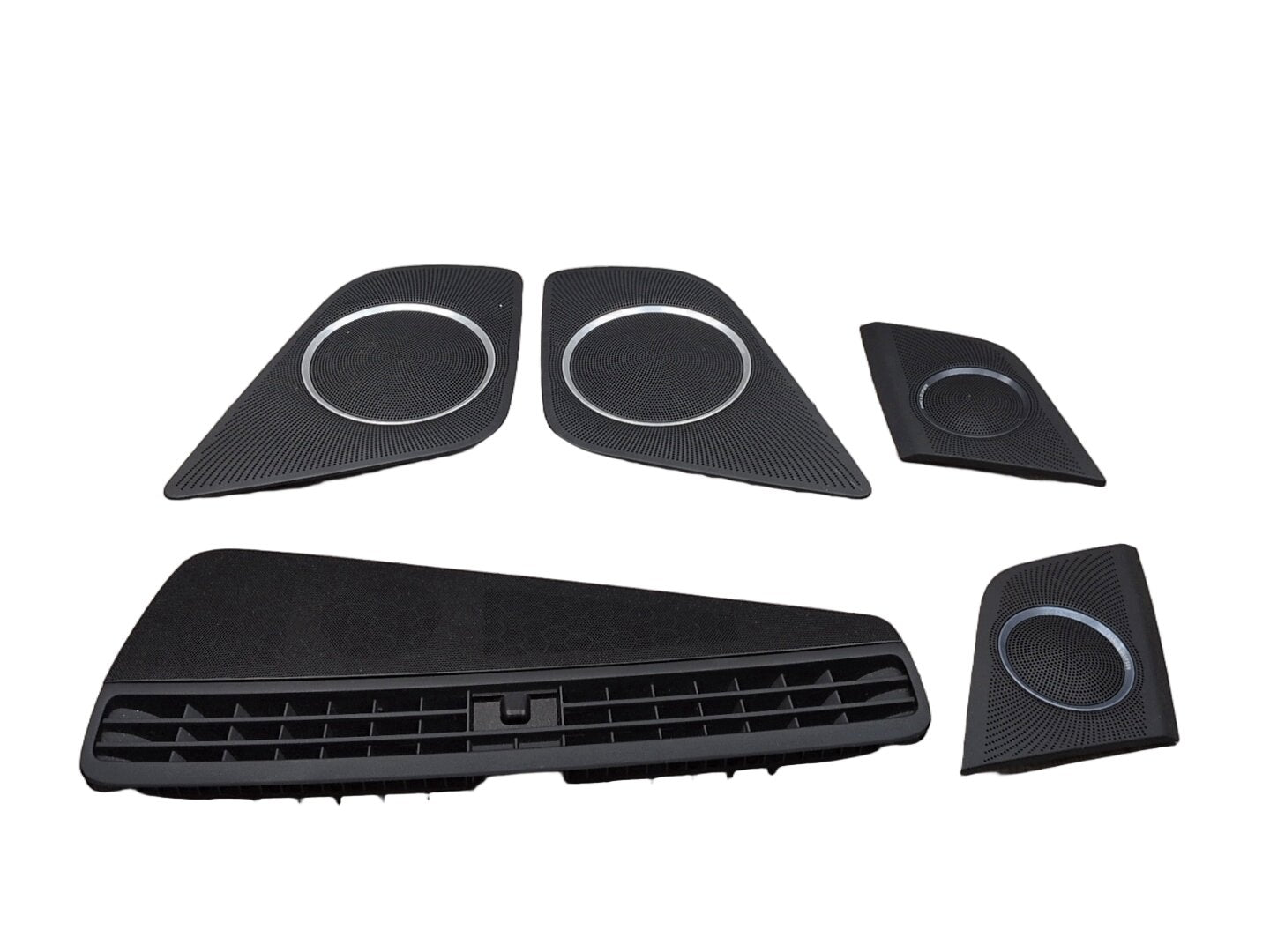 2008-2017 Audi S5 8T B8 Front LEft Right Center Dash Door Speakers Grille Cover SET