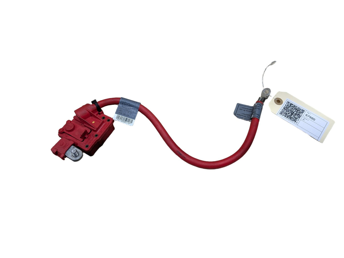 OEM BMW E82 E88 E90 E92 328 335 M3 Battery Plus Pole Terminal Positive Red Cable
