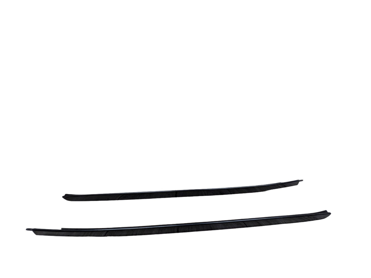2015-2018 BMW X5 F85 Front Left Right Side Windshield Drip Trim Molding SET 7292405 OEM