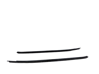 2015-2018 BMW X5 F85 Front Left Right Side Windshield Drip Trim Molding SET 7292405 OEM