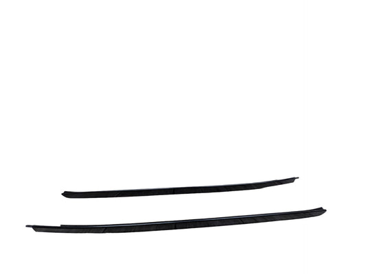 2015-2018 BMW X5 F85 Front Left Right Side Windshield Drip Trim Molding SET 7292405