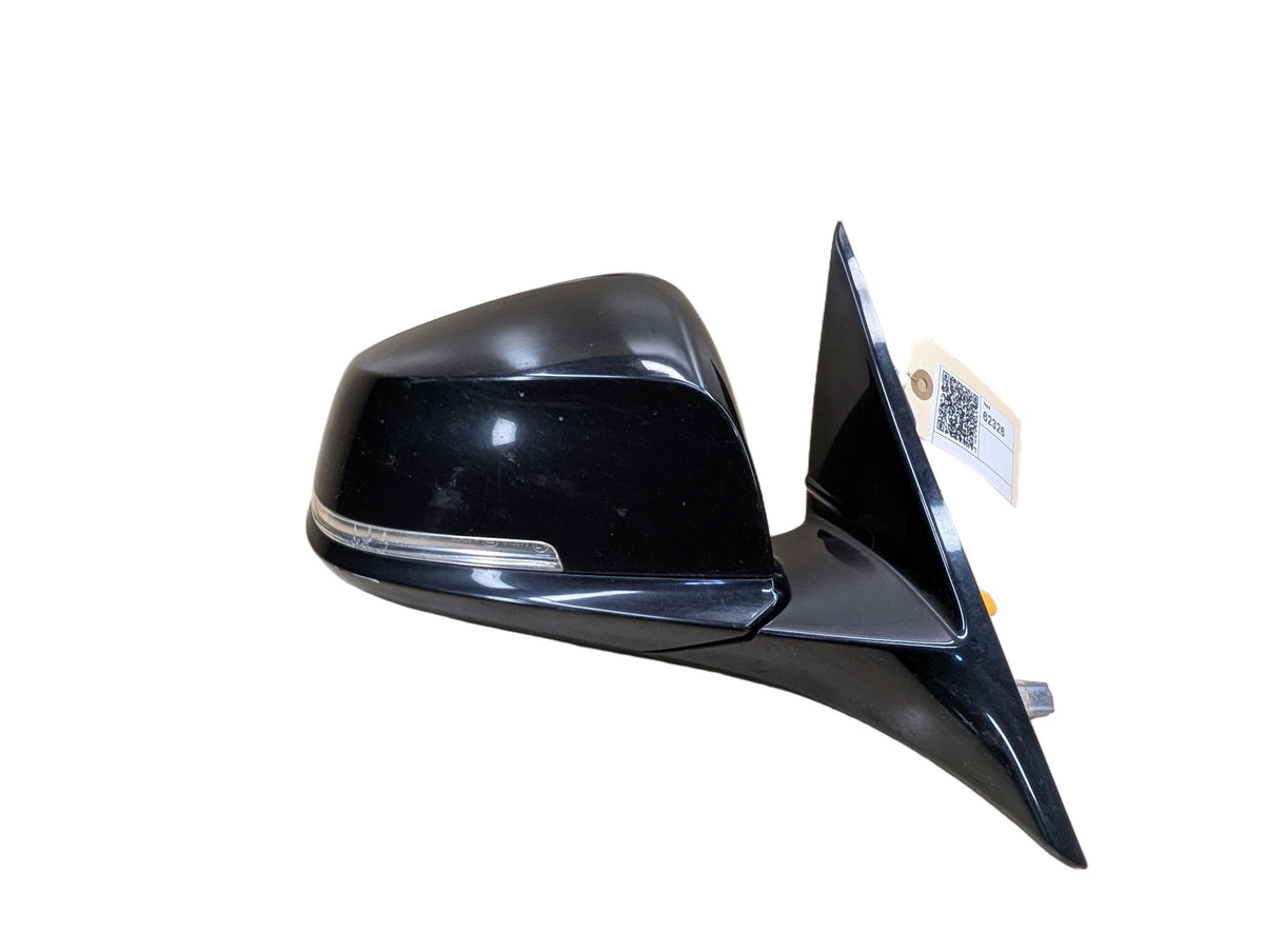 OEM BMW F30 328 330 335 340 Left Driver Side Mirror Heated Auto Dip SHADOW GLOSS