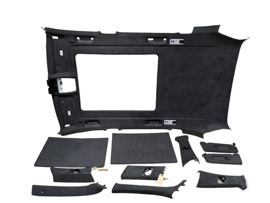 2015-2018 BMW X5 F85 Headliner Alcantara SET Sunroof Pillars Sun Visors OEM