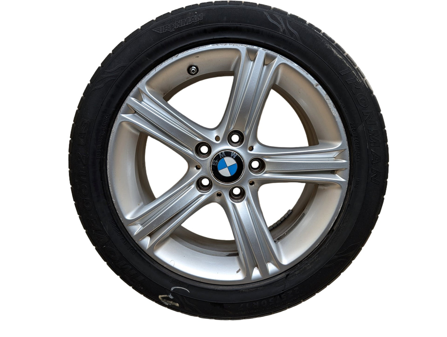 OEM BMW F30 F32 F33 F36 328 335 428 Wheel Rim 17x7.5 ET:37 Star Spoke Style 393
