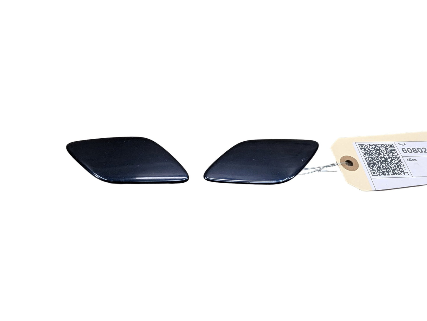 2007-2013 BMW 328i E93 Front Left Right Bumper Headlight Washer Nozzle Insert Covers SET 7186183