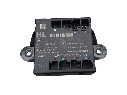 09-12 OEM Mercedes-Benz E550 W212 Rear Left Driver Door Control Module