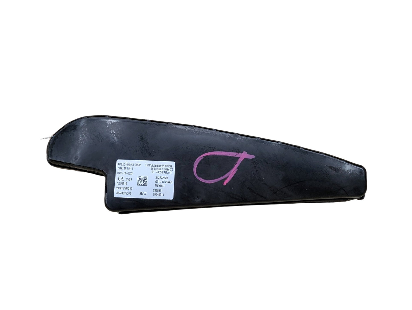 OEM BMW F97 F98 G01 G02 X3 X4 X3M X4M Front Left Driver Side Seat Air Bag Airbag