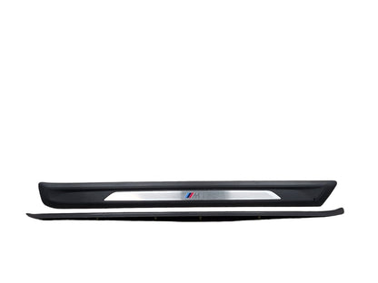 14-20 OEM BMW F32 M SPORT Front Left Right Scuff Plate Door Sill SET 7395028