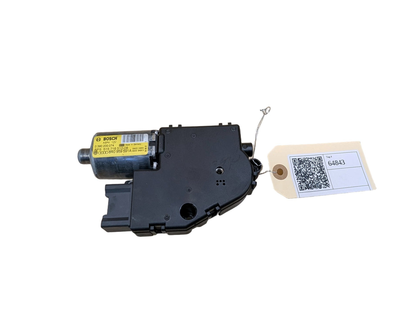 2011-2017 Audi RS5 8T Sunroof Sun Roof Glass Motor 8R0959591A OEM