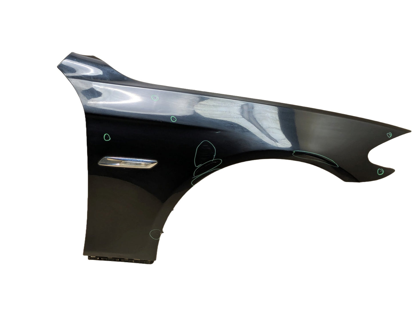 11-16 OEM BMW F10 528 535 550 Right Passenger Side Fender Panel Black 475