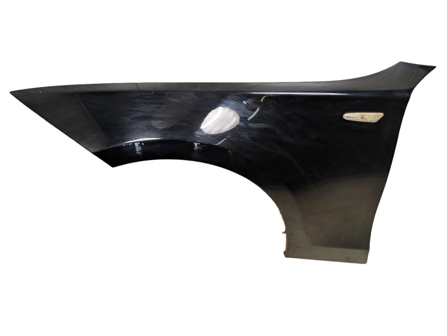 08-13 BMW E82 E88 128i 135i Left Driver Fender Panel Black SCHWARZ II 668