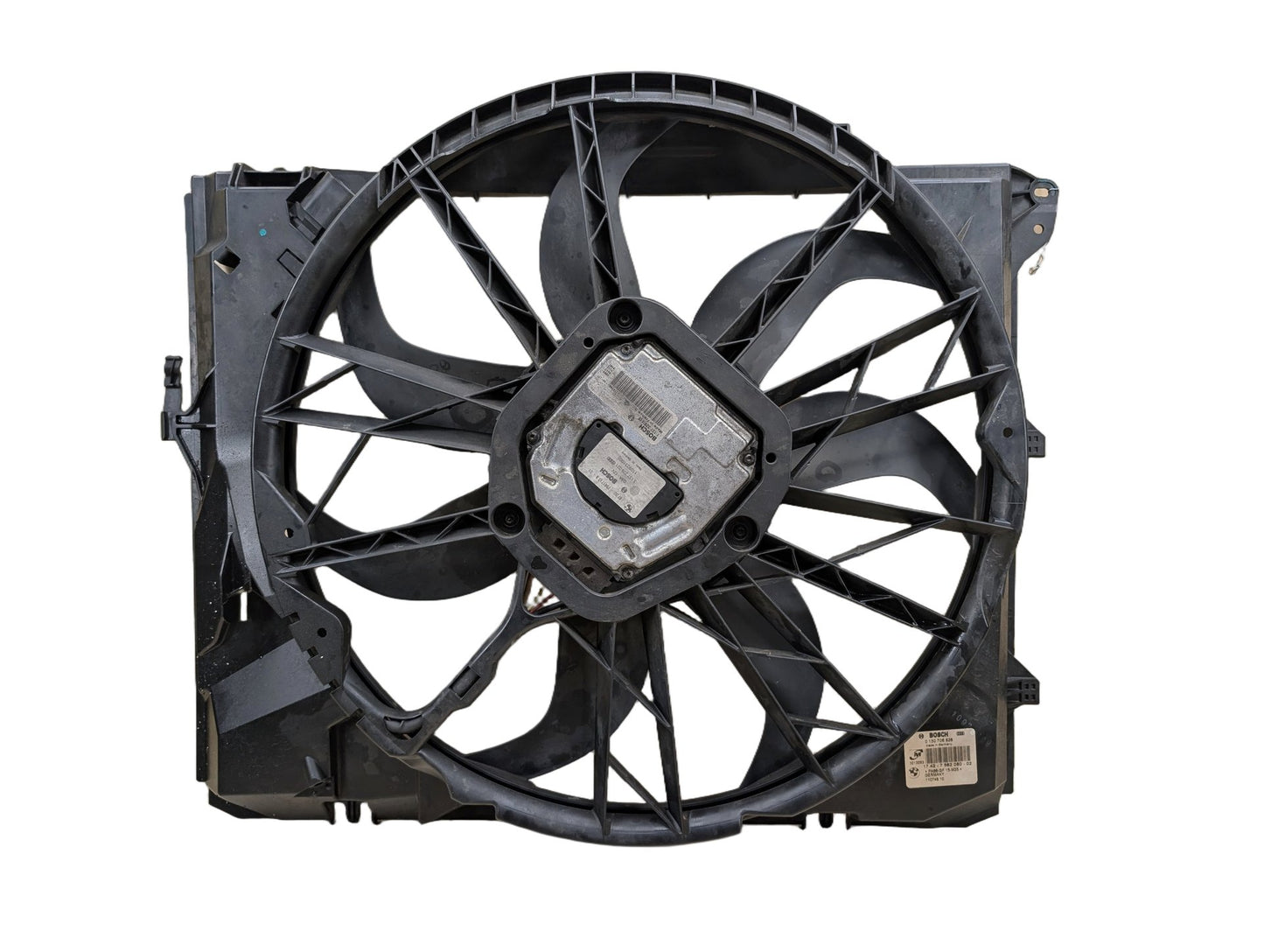 07-13 OEM BMW E82 E88 E90 E92 E93 Engine N52 Radiator Cooling Auxiliary Fan 600W