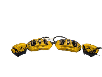 15-19 OEM BMW F85 F86 X5M X6M Front Rear Left Right Brake Caliper SET Yellow