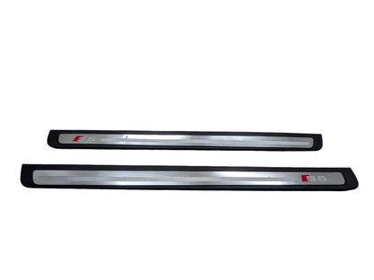 2008-2017 Audi S5 8T Front Left Right Scuff Plate Door Sill SET 8T0853373