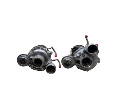 13-15 OEM BMW M5 F10 M6 F13 Honeywell Turbo Turbocharger S63 Engine SET 145k