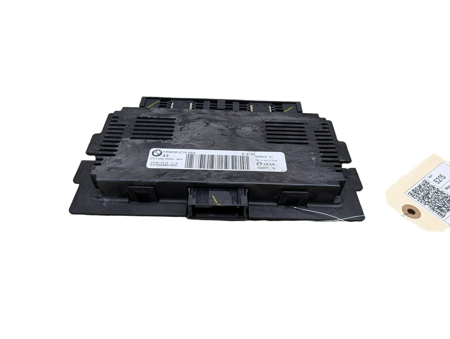 07-14 OEM BMW E70 E71 X5 X6 AHL FRM FRM3 3R Footwell Light Control Module VDM