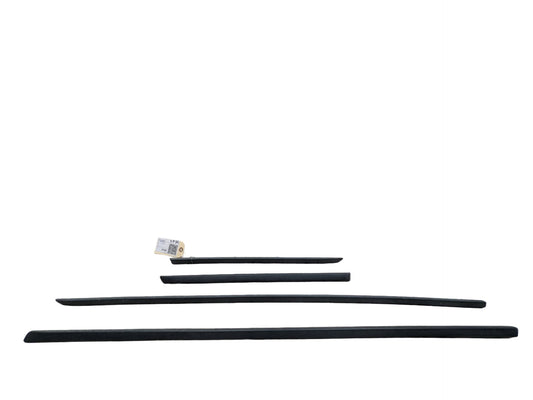 2007-2013 BMW X5 E70 Front Rear Left Right Exterior Door Trim Molding SET 7158535