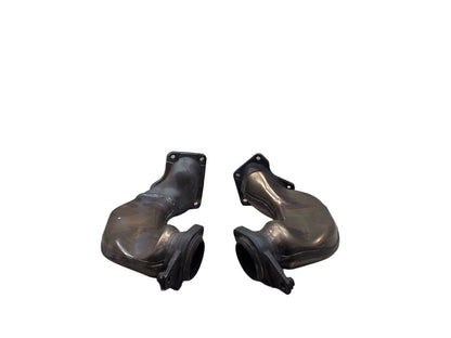09-12 Mercedes W212 E550 M278 Left Right Engine Motor Exhaust Manifold Pipe SET