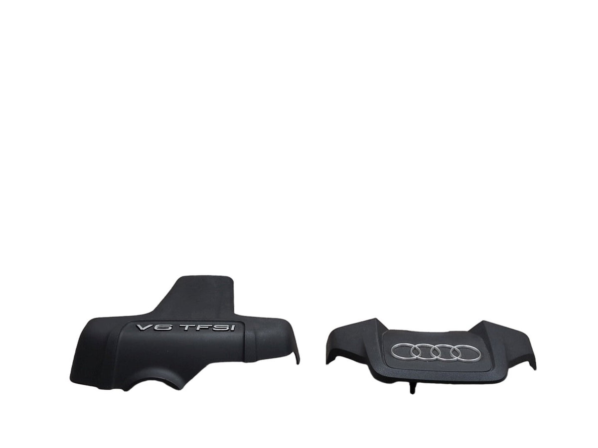 2010-2016 Audi B8 S4 CCBA Front Rear Engine Cover Trim SET 06E103926N