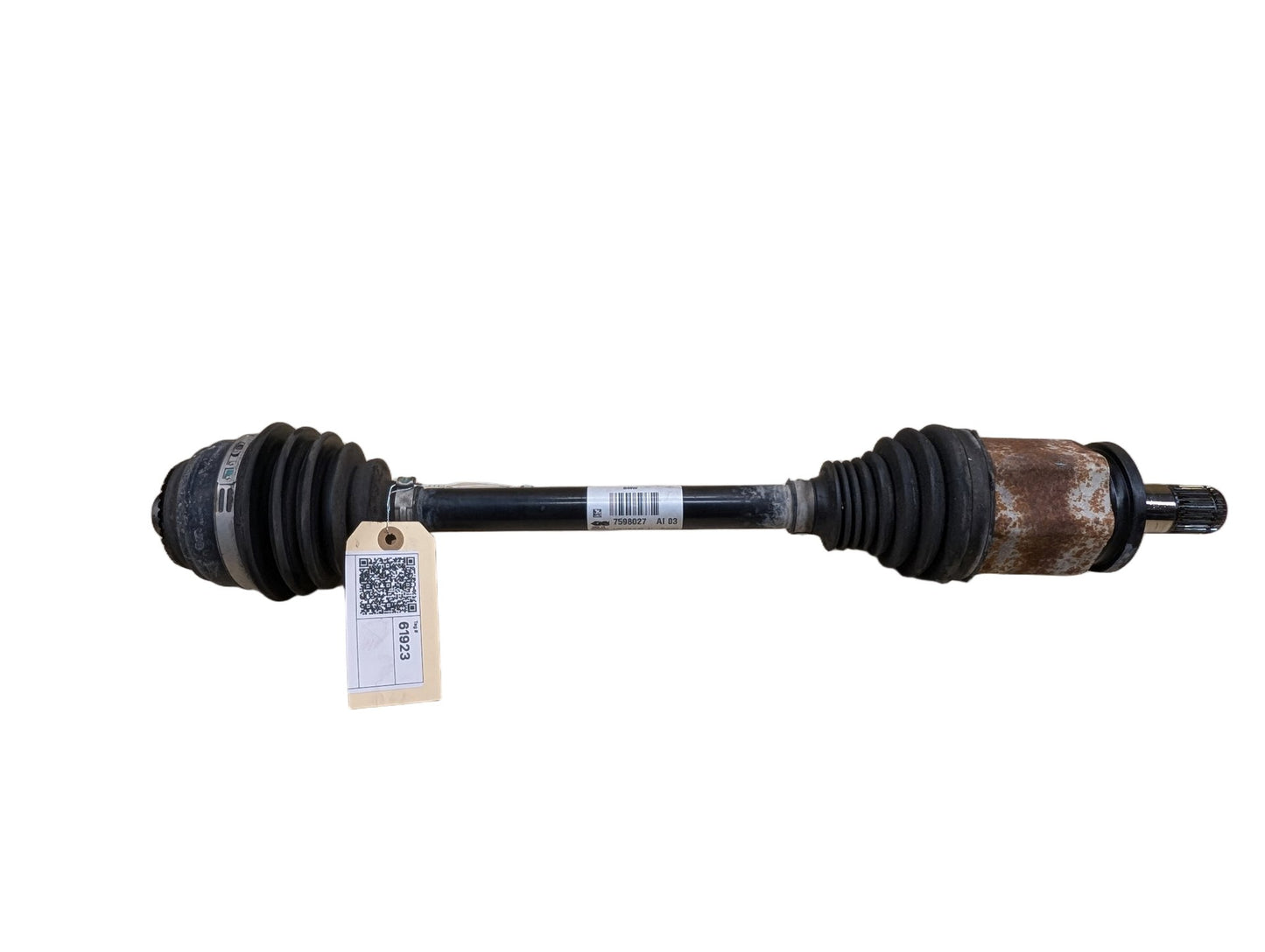 11-17 OEM BMW F25 X3 28iX AWD Front Left Driver Output Shaft CV Axle