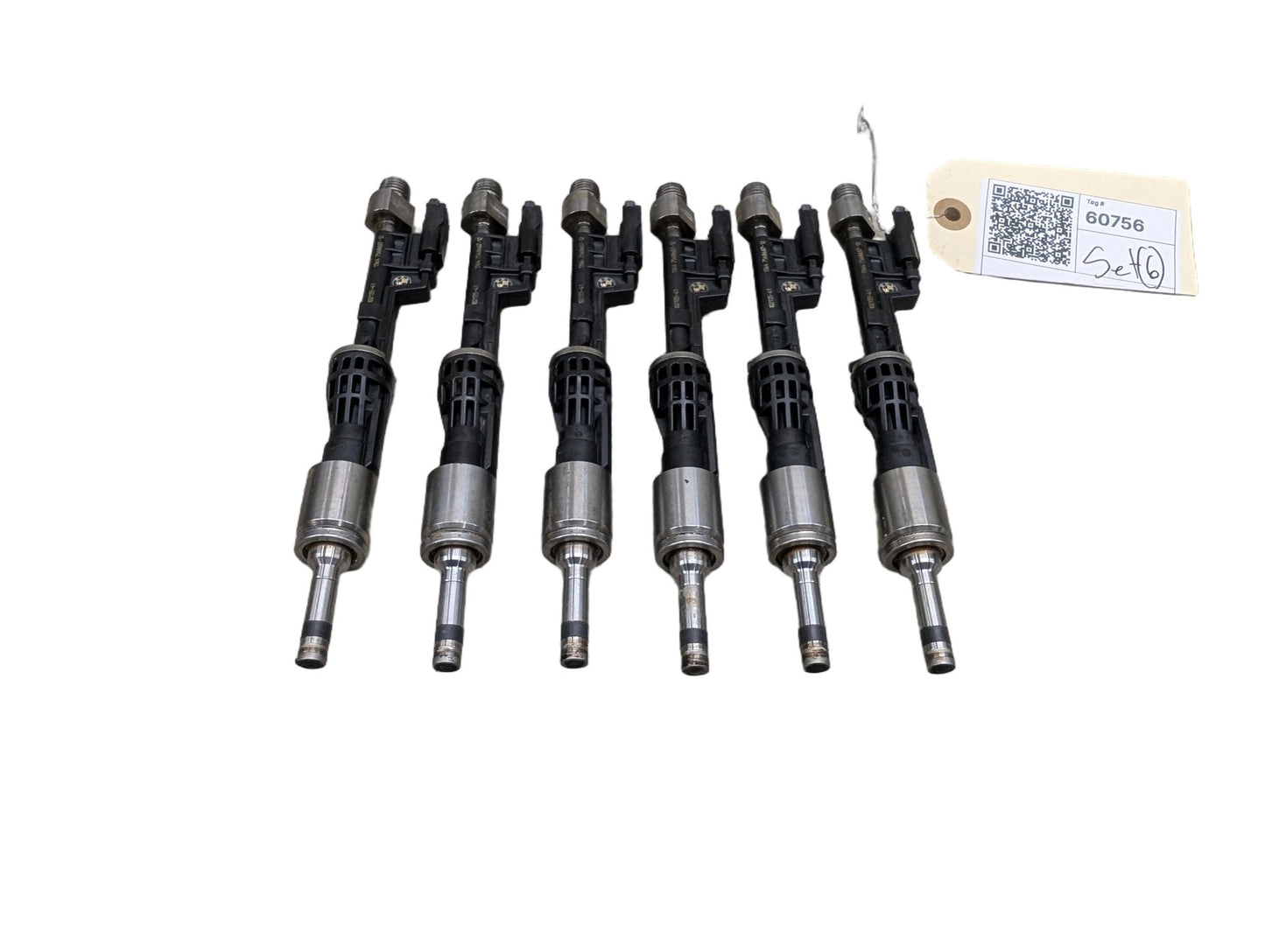 2011-2016 BMW F10 535i N55B30M0 Engine Motor Injector SET 7568607