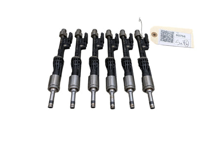 2011-2016 BMW F10 535i N55B30M0 Engine Motor Injector SET 7568607