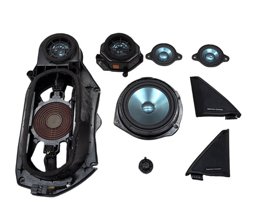 2009-2012 Mercedes-Benz E550 W212 Speakers Subwoofer Tweeter SET A2128202302 OEM