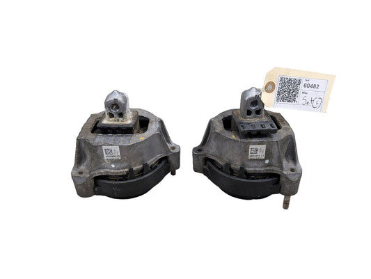 2017-2023 BMW G30 530i B46B20O0 Left Right Engine Bracket Support Mount SET 6860496