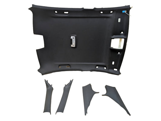 2012-2018 BMW 320i 335 340 330 F30 Headliner BLACK SET OEM *No Sunroof
